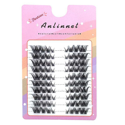 Fox Eye False Eyelashes Fox Eye Ten Rows Of False Eyelashes Obli | Ectron Online