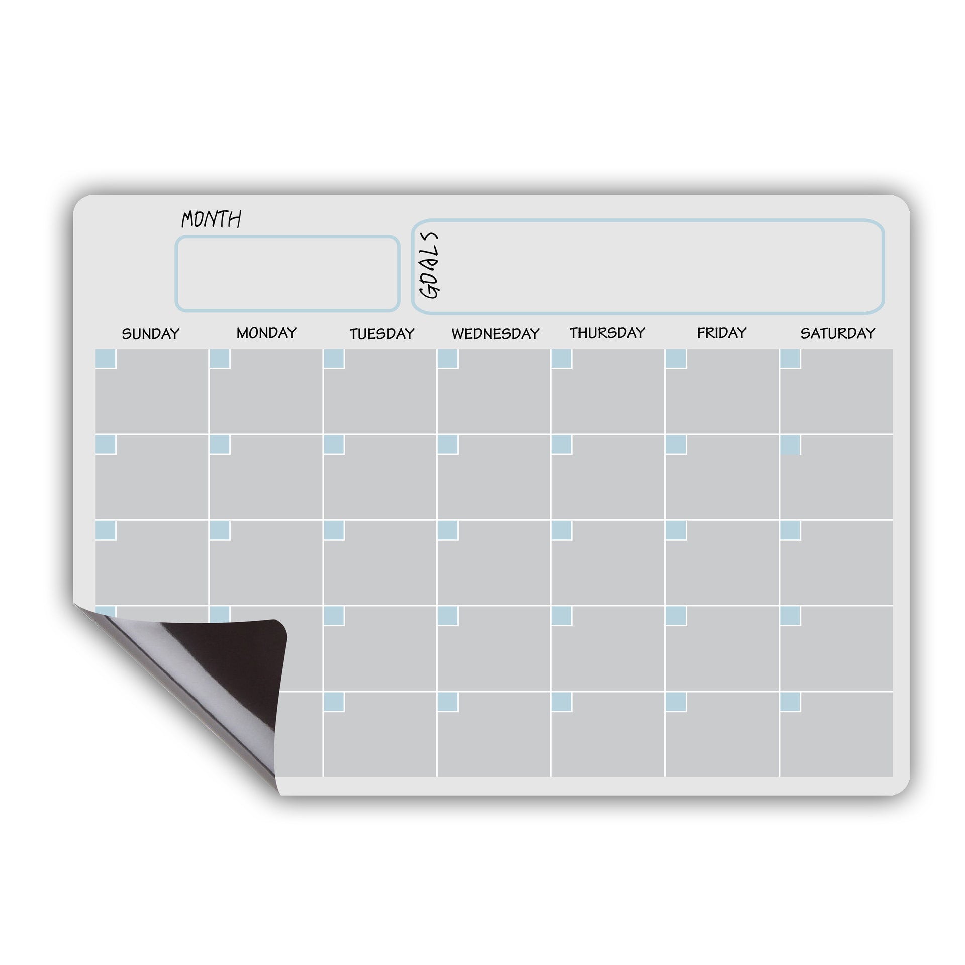 Magnetic A3 Calendar Planner – Monthly & Weekly Fridge Board A3 Month Week Planner Magnetic Calendar | Ectron Online