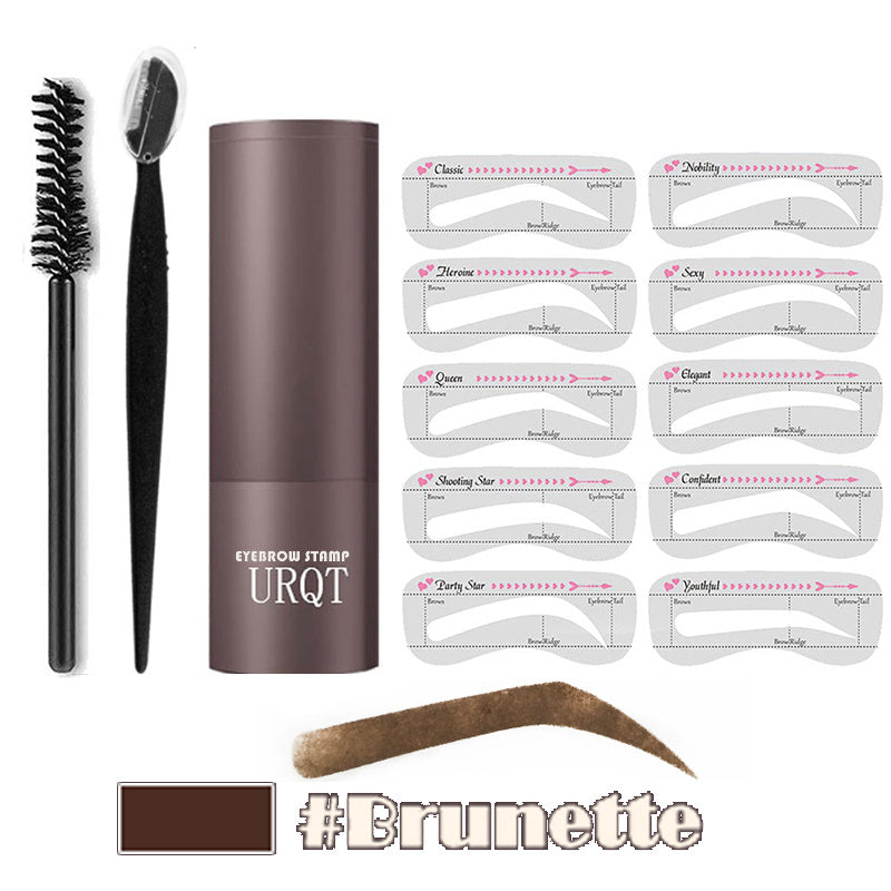 One Step Eyebrow Stamp Shaping Kit Eye Brow Gel