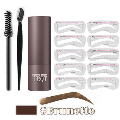 One Step Eyebrow Stamp Shaping Kit Eye Brow Gel