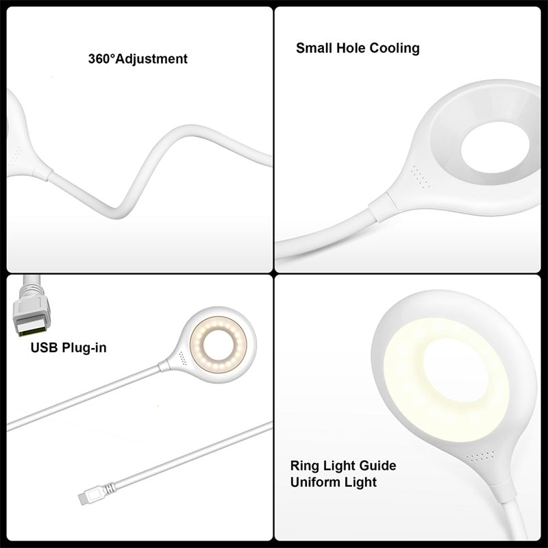 USB LED Desk Lamp Adjustable Table Lamp Light With Remote Control Eye-Caring Dimmable Office Lamp Home Decor