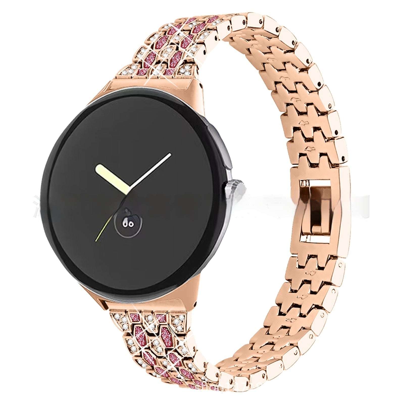Five Beads Three Rows Diamond Watch Strap Google Five Beads Three Rows Diamond Rep | Ectron Online