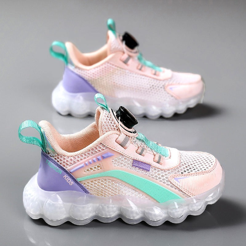 Kids' Sports Shoes | Rotating Buckle & Single Mesh Children's Sports Rotating Buckle Single | Ectron Online