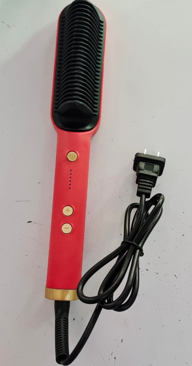 2-in-1 Hair Straightener Hot Comb with Negative Ion Curling Tong New 2 In 1 Hair Straightener Hot Comb Ne | Ectron Online