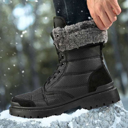 Men’s New Outdoor Plus Cotton High-Top Fashion Boots

