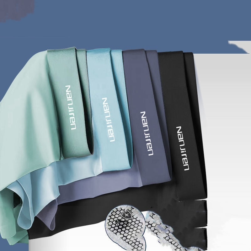 Summer Ice Silk Underwear Men's Graphene Crotch Breathable Underwear & Loungewear | Ectron Online
