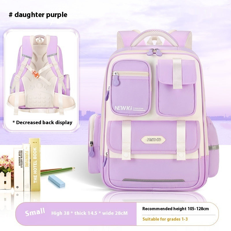 Spine-Protecting Schoolbag – Ergonomic, Stylish & Spacious for Kids Children's Spine Protection Good-looking | Ectron Online