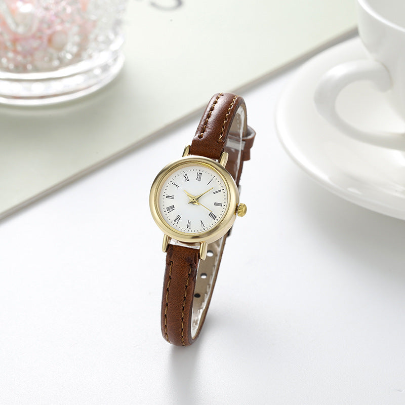 Simple Alloy Belt Watch for Women Women's Simple And Compact Alloy Belt Wa | Ectron Online