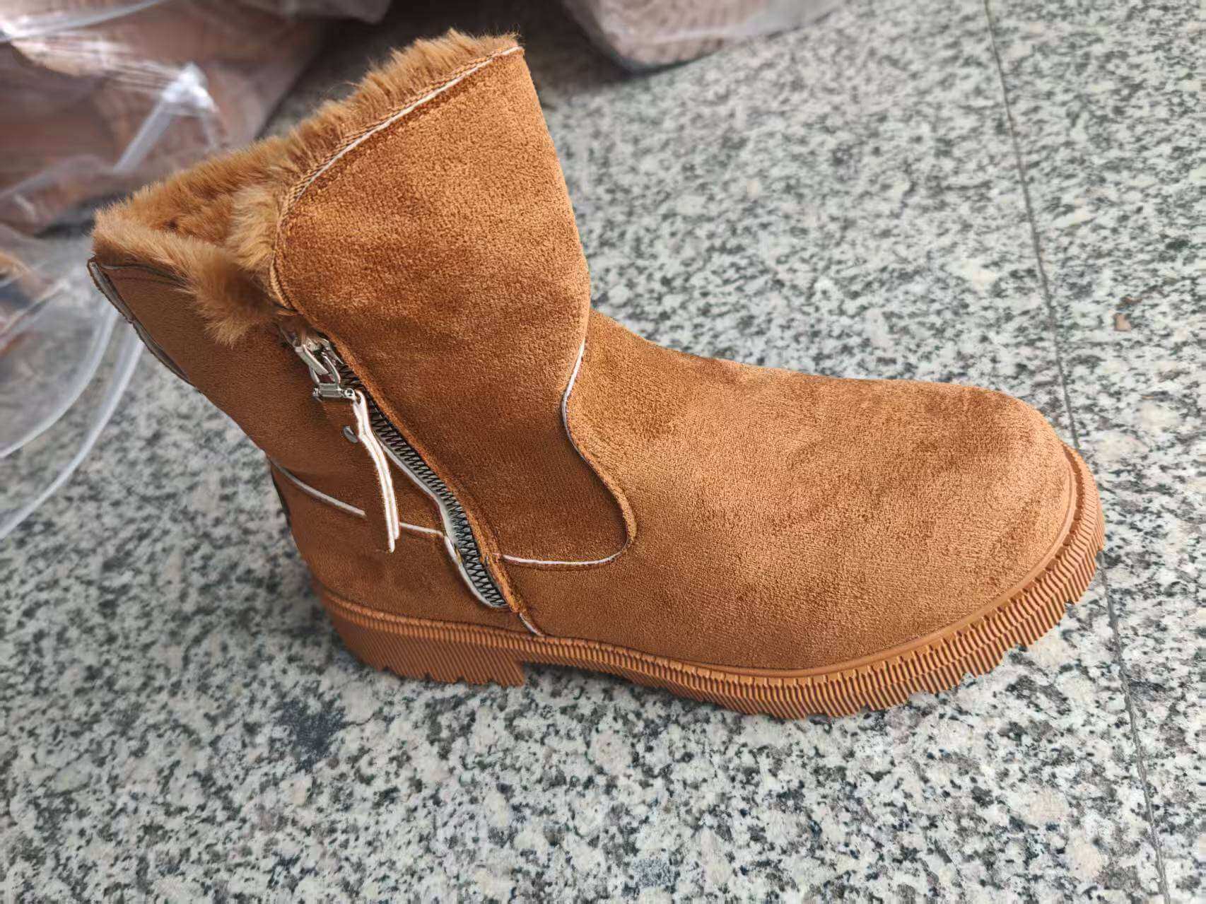 Plus Size Snow Boots Snow Boots Velvet Warm Cotton Shoes Plus | Ectron Online