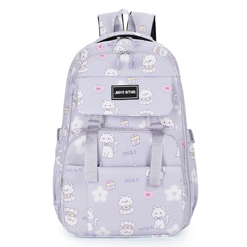 Cartoon Rabbit Backpack – Large Capacity & Playful Design Cartoon Rabbit Pattern Printed Large Cap | Ectron Online