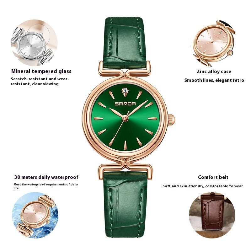 Women's Retro Mesh Strap Watch - All-Matching Women's Retro Mesh Strap Watch Outdoor A | Ectron Online