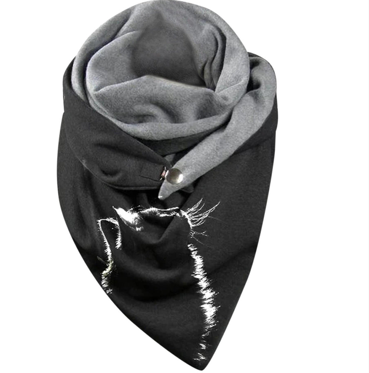 Women's Fashion Leisure Warm Clip Scarf