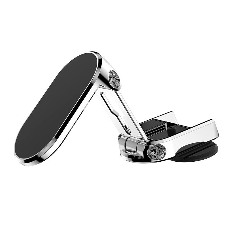 360° Rotating Car Mount: Foldable & Magnetic for All Phones Rotate Metal Magnetic Car Phone Holder | Ectron Online