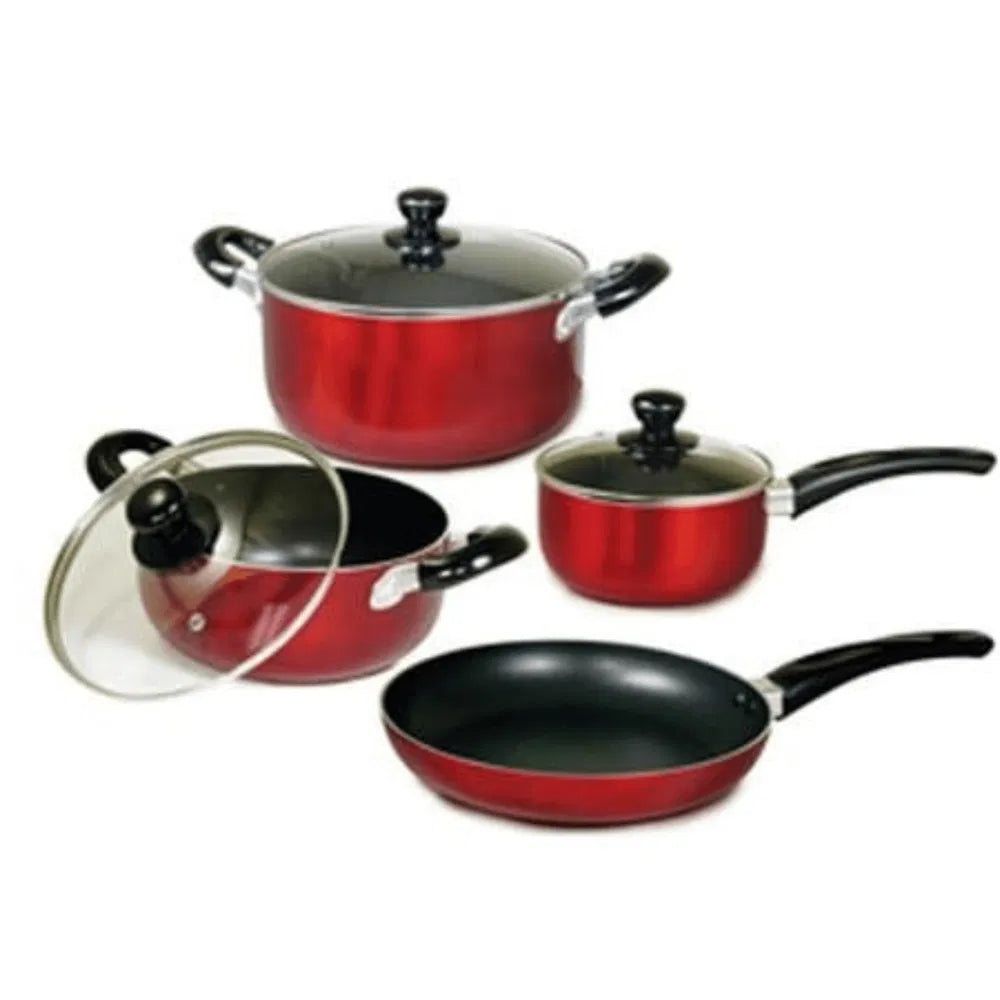 Better Chef 7-Piece Non-Stick Cookware Set | Aluminum Pots & Pans