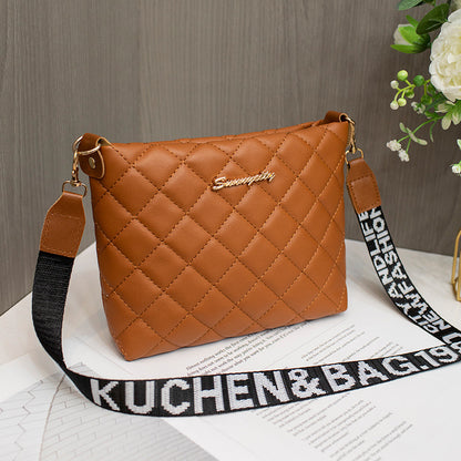 Women's Lingge Embroidery Chain Bag | Trendy Small Crossbody Purse Small Messenger Bag For Women Trend Ling | Ectron Online
