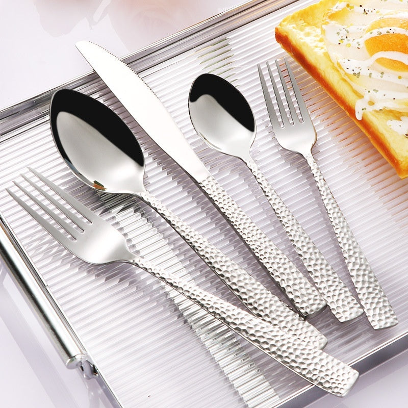 Western Tableware Steak Dessert Knife Fork Spoon Set