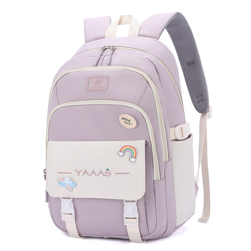 Oxford Cloth School Backpack | Waterproof Fashion Bag for Teens Oxford Cloth Waterproof Leisure Fashion | Ectron Online