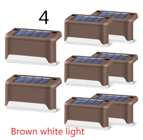New Upgrade Waterproof LED Solar Fence Lamp Solar Deck Lights Solar Step Light Outdoor For Patio Stairs Garden Pathway Step Yard New Upgrade Waterproof LED Solar Fence L | Ectron Online