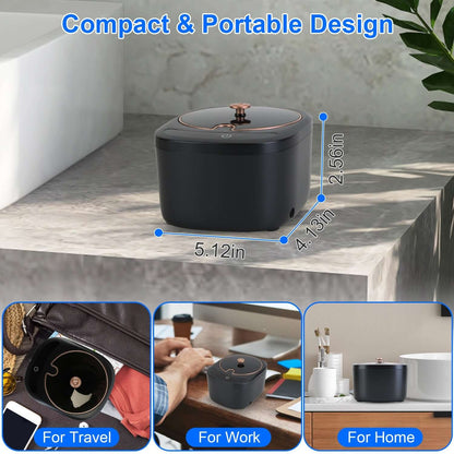 45kHz Ultrasonic Retainer Cleaner - 230ML UV Dental Machine