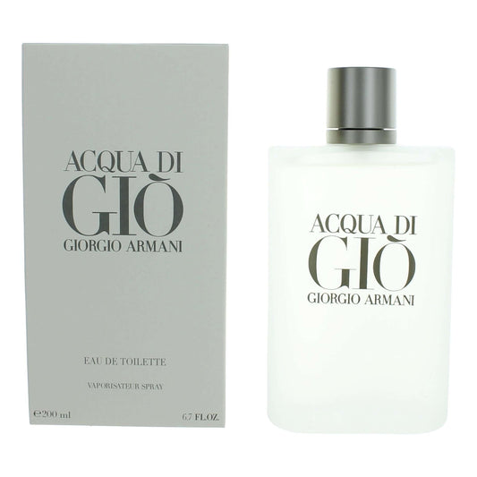 Acqua Di Gio by Giorgio Armani, 6.7 oz EDT Spray for Men