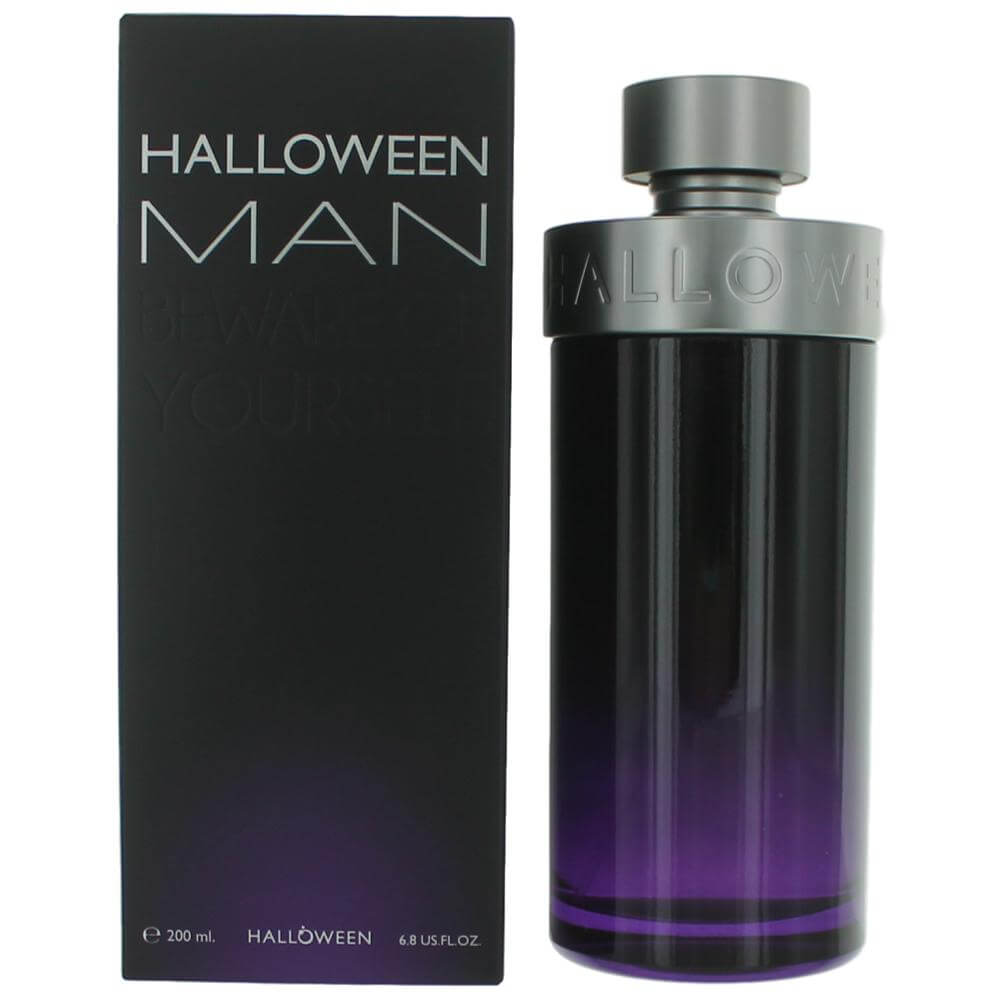 Halloween Man by J. Del Pozo, 6.8 oz EDT Spray for Men in a sleek, dark bottle with a stylish cap.