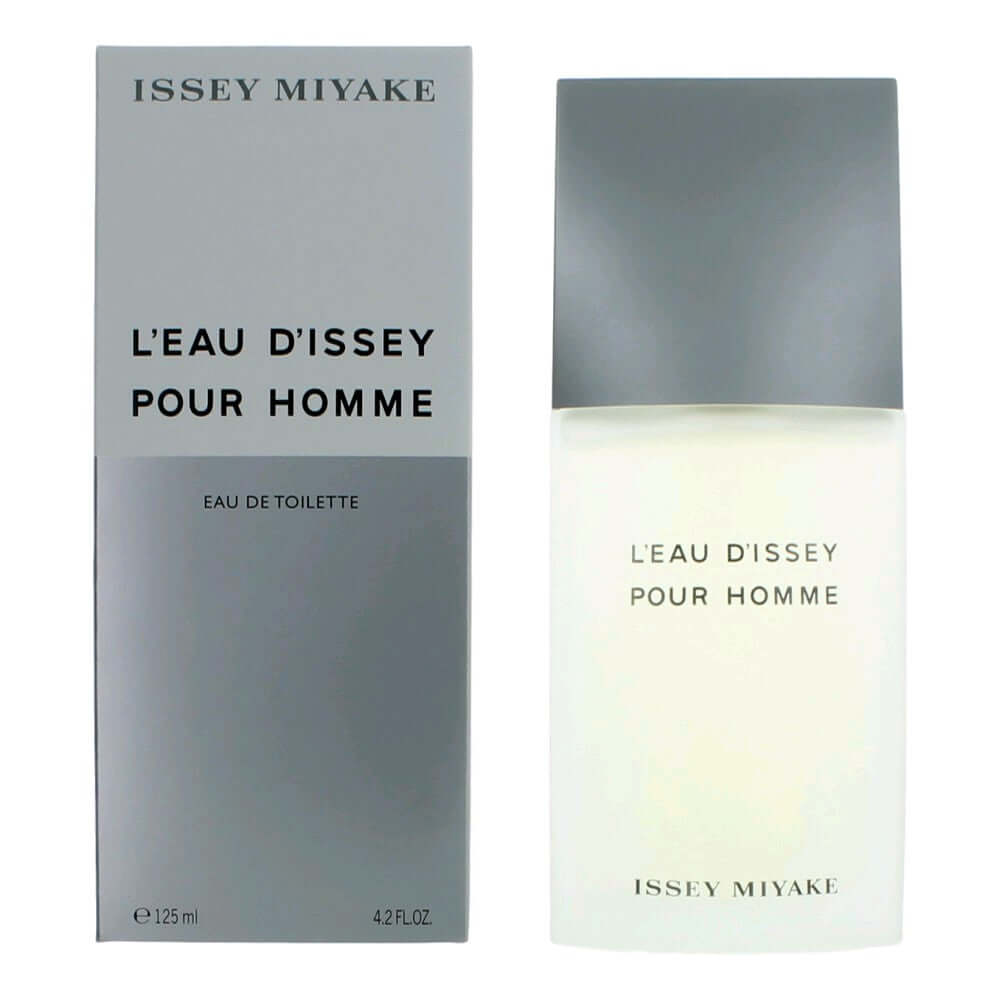 Issey Miyake Pour Homme men's EDT spray box and bottle