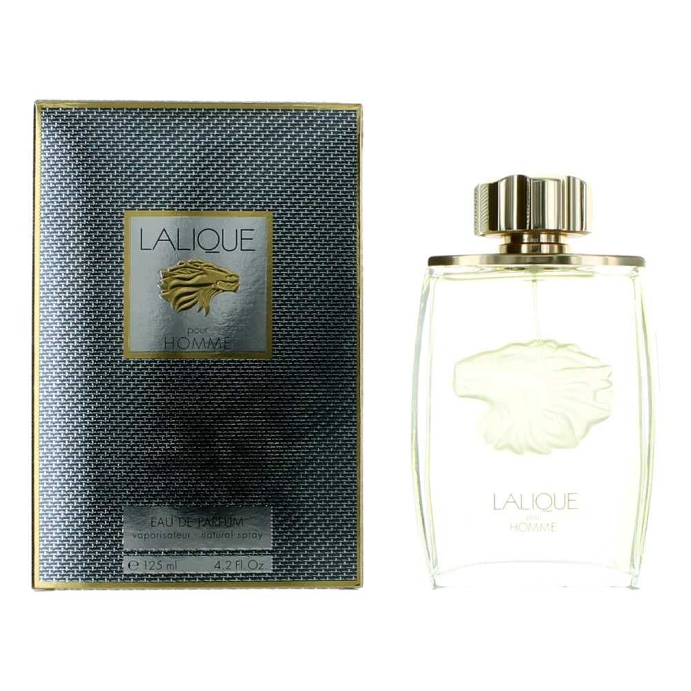 Lalique Pour Homme men's EDP spray bottle with box
