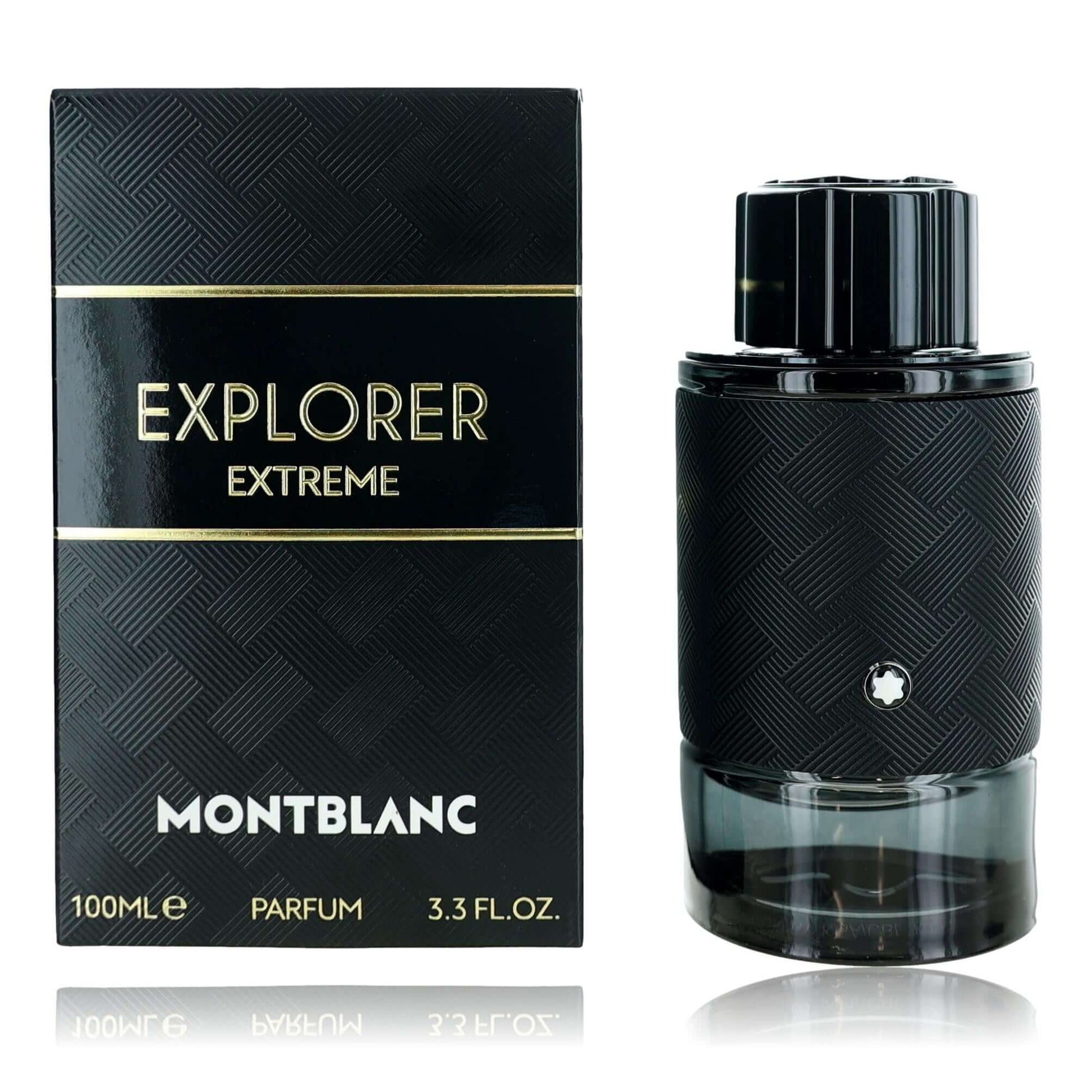 Mont Blanc Explorer Extreme men's parfum spray bottle with box, 3.3 fl oz