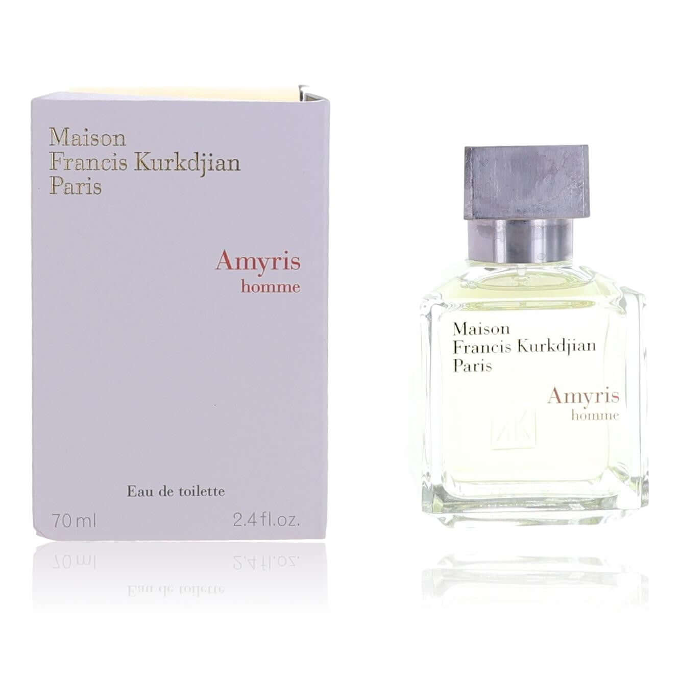 Men's Eau de toilette spray: Maison Francis Kurkdjian Amyris Homme bottle and box
