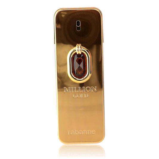 1 Million Gold Elixir by Paco Rabanne, 3.4oz Parfum intense Spray men, UNBOXED bottle design