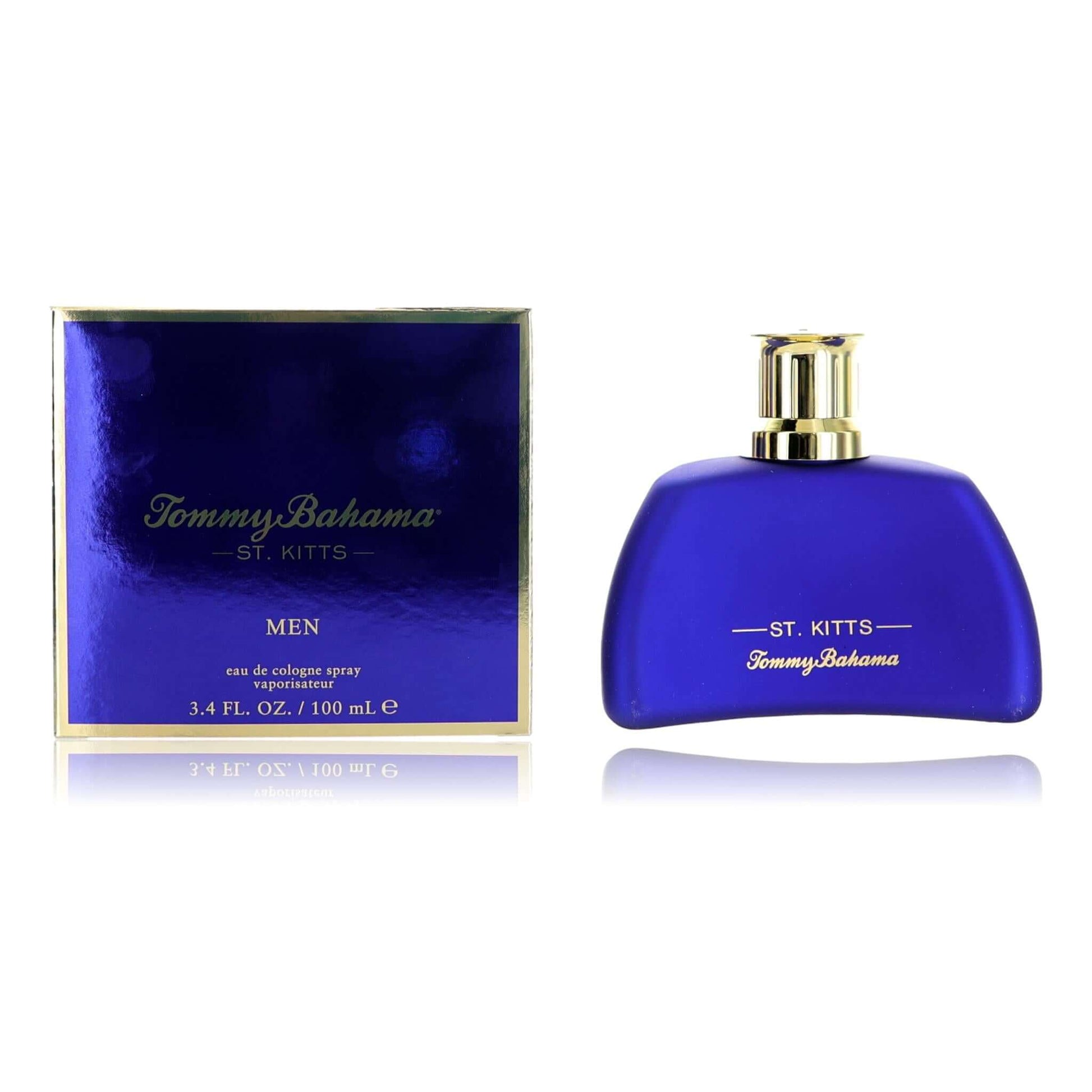 Tommy Bahama Set Sail St. Kitts by Tommy Bahama, 3.4oz Eau de Cologne spray men with packaging.