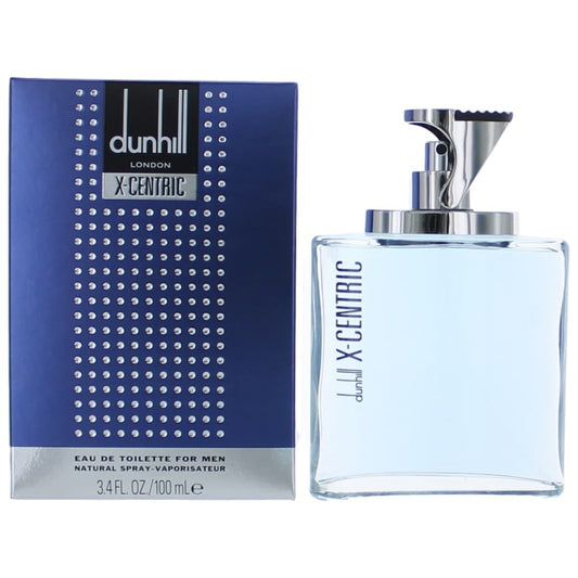 Men's Dunhill X-Centric EDT spray bottle with box