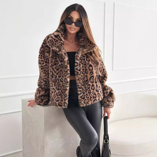 New Autumn/Winter Leopard Print Coat Fashion Personality New Autumn And Winte | Ectron Online