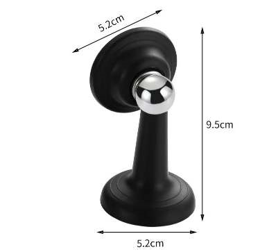 Anti-collision Strong Magnetic Strong Glue Mute Punch-free Door Stopper