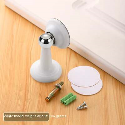 Anti-collision Strong Magnetic Strong Glue Mute Punch-free Door Stopper