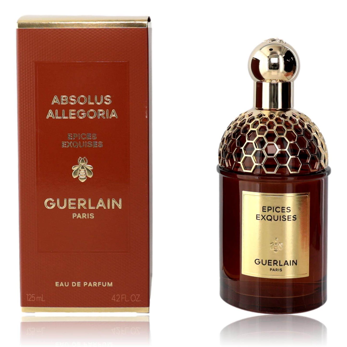 Guerlain Absolus Allegoria eau de parfum spray bottle with matching box, 4.2 oz