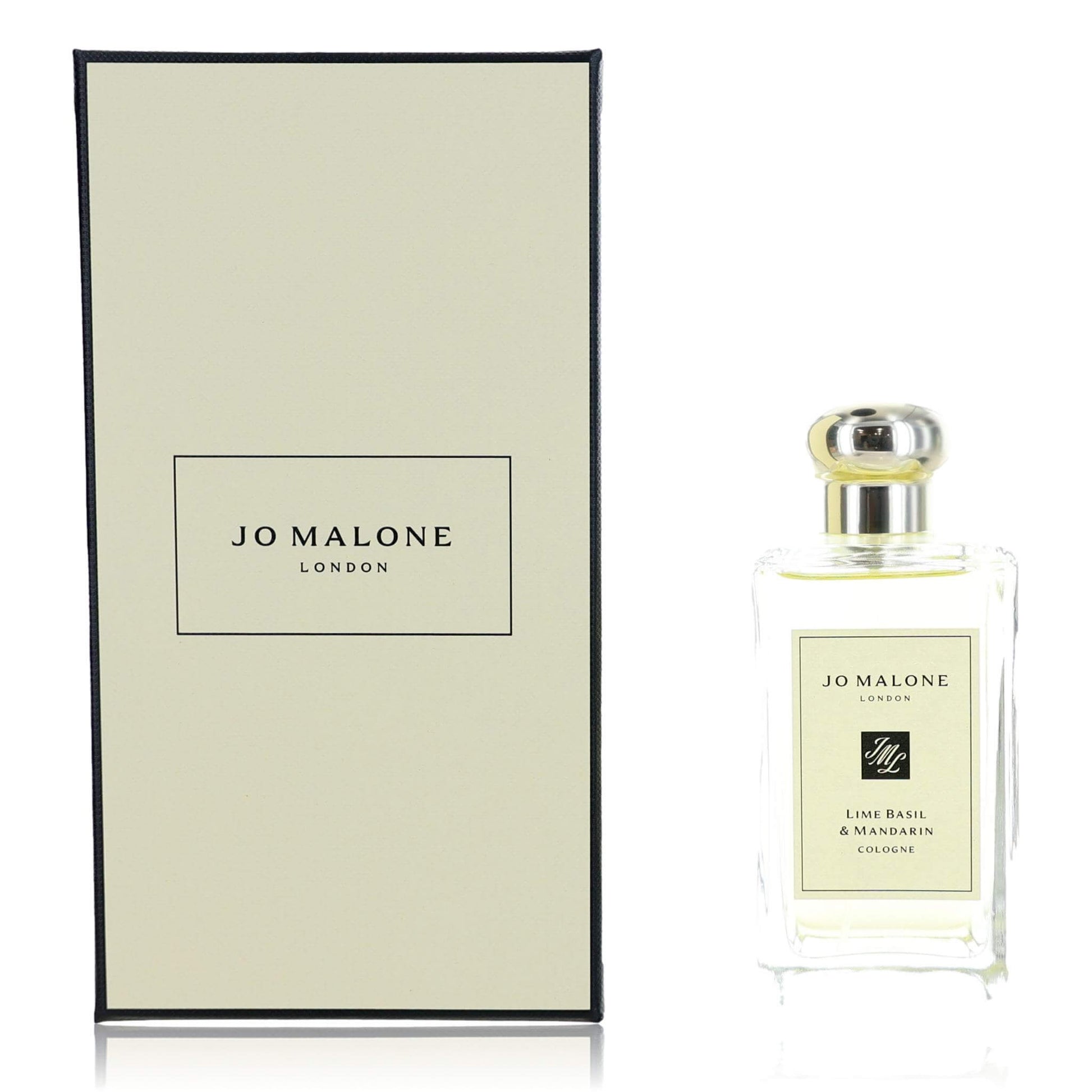 Jo Malone Lime Basil & Mandarin cologne bottle with box, unisex spray