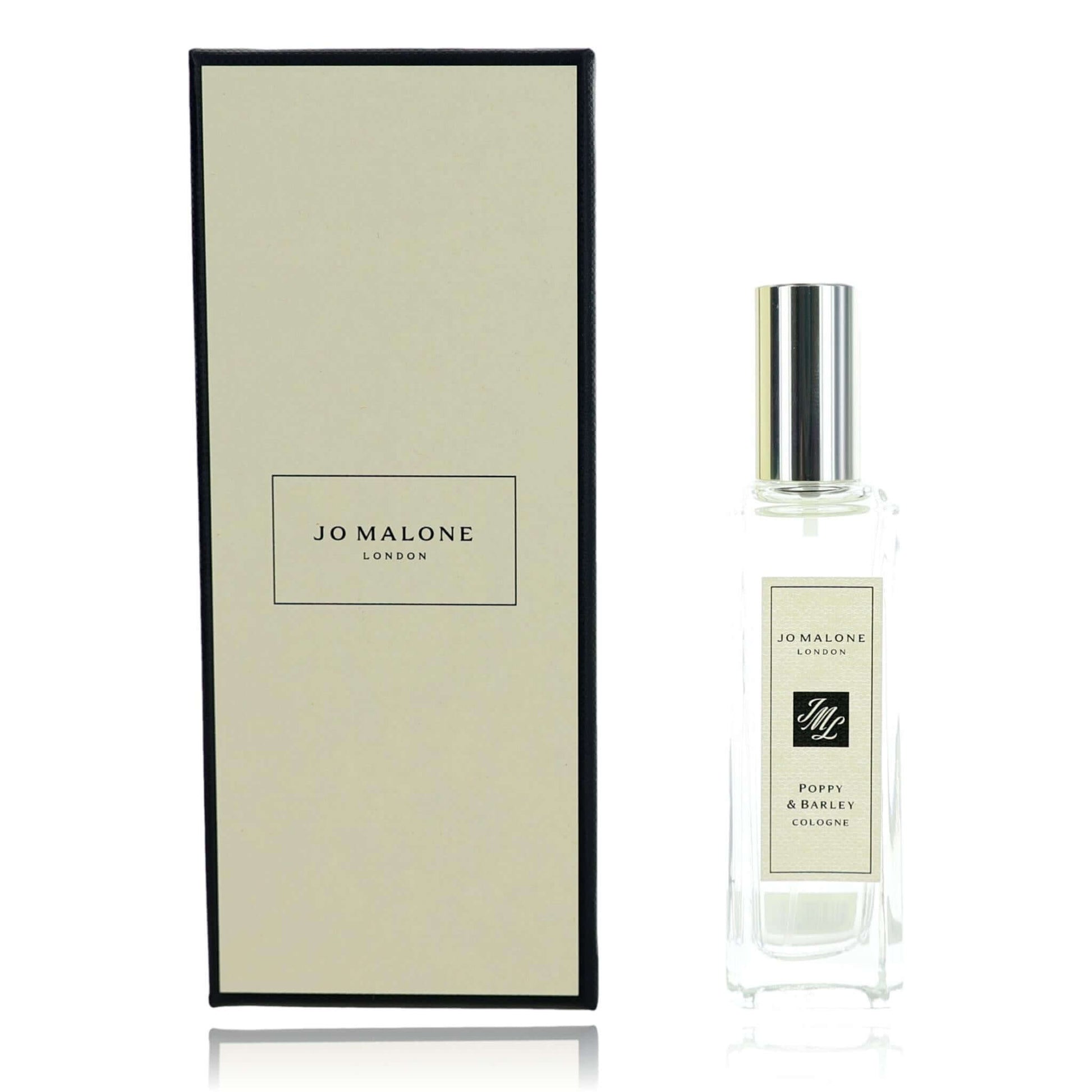 Jo Malone Poppy & Barley cologne spray with silver cap and glass bottle, 1 oz