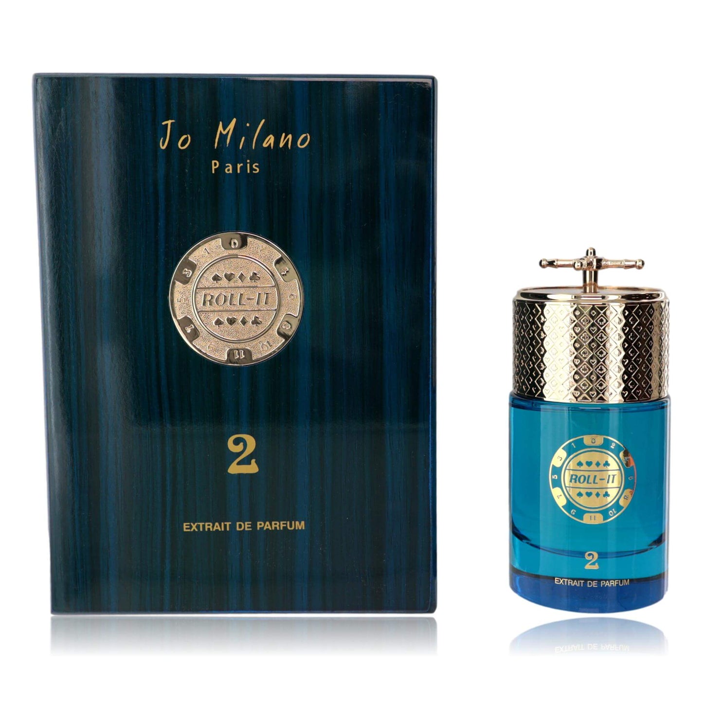 Jo Milano Roll-It No. 2 parfum spray, glass bottle with box (3.4 oz)