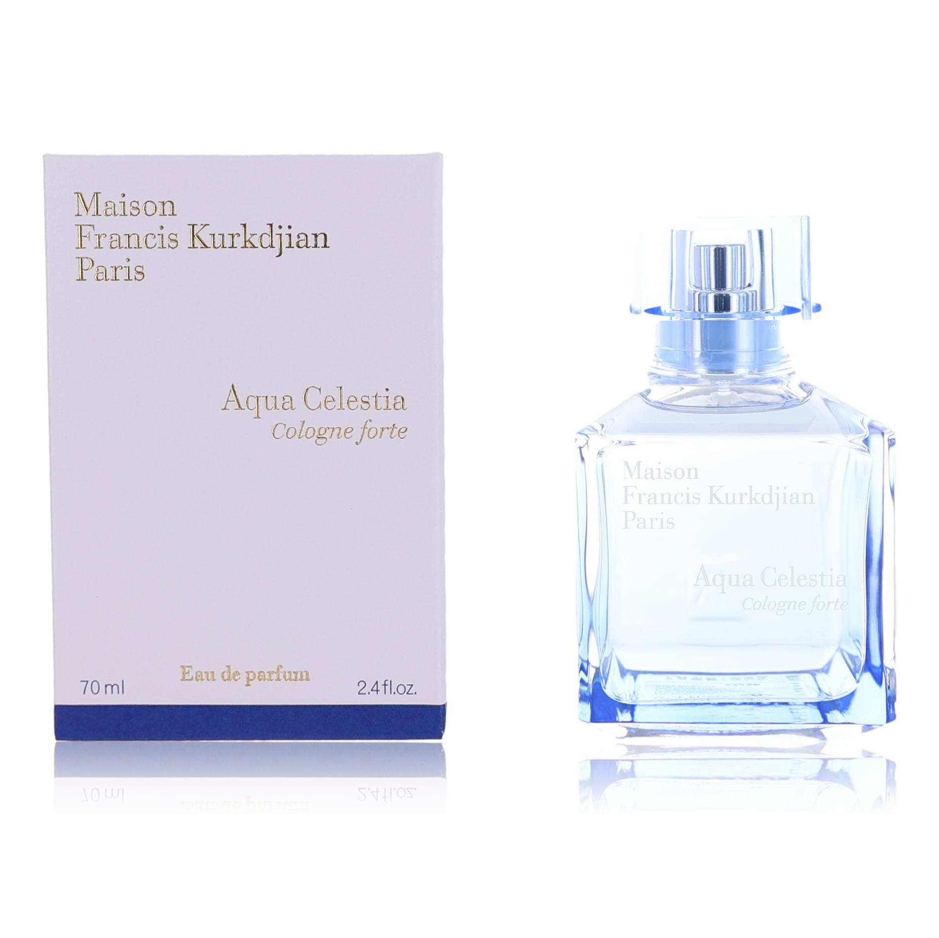Unisex cologne forte set: glass 2.4 fl oz spray bottle with box