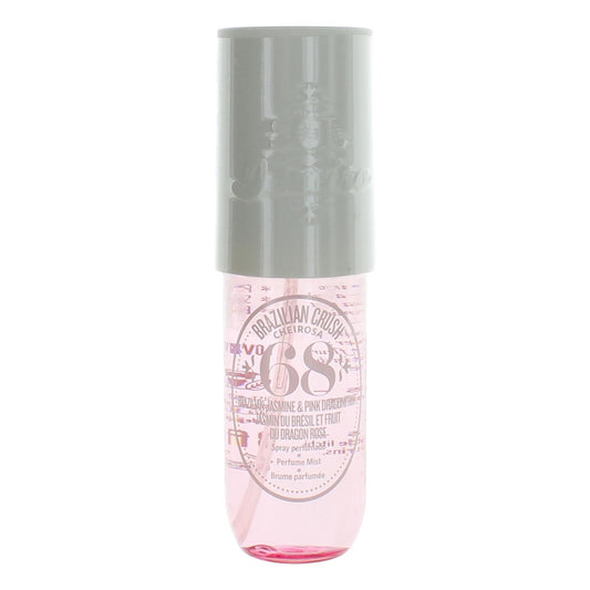 Sol de Janeiro Brazilian Crush 68 perfume mist bottle, 3 oz, pink glass with label