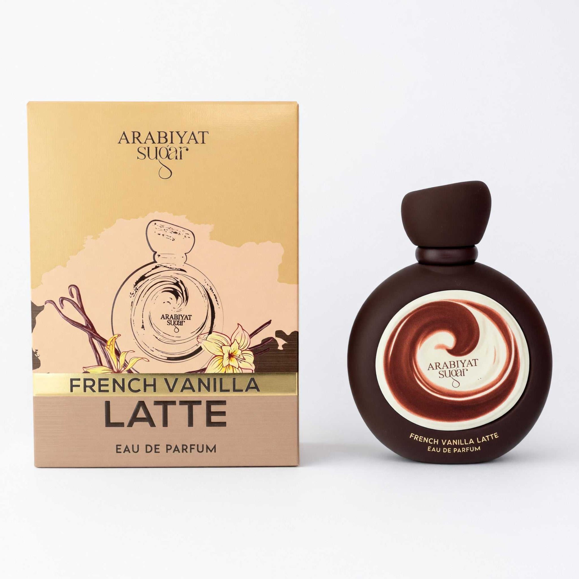 Arabiyat Sugar French Vanilla Latte eau de parfum spray with box