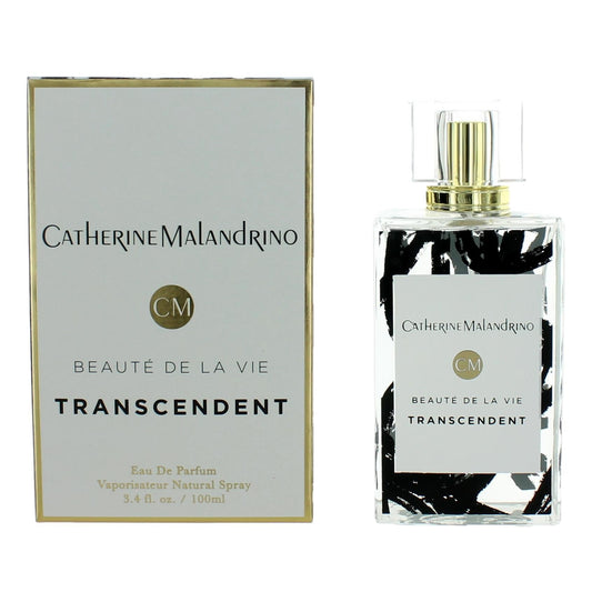 Women eau de parfum spray with gold cap, black label, and matching gift box