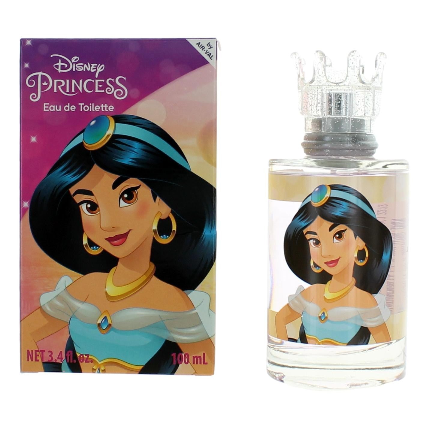 Jasmin eau de toilette spray bottle with Disney Princess Jasmin box, 100 mL
