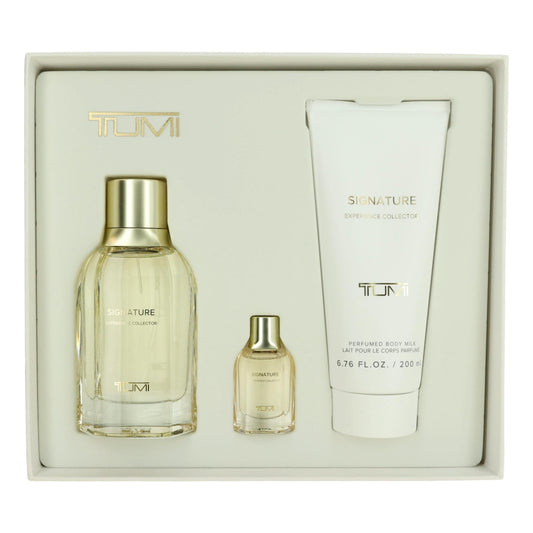 Signature Experience Collector by Tumi, 3 Piece Gift set for Women