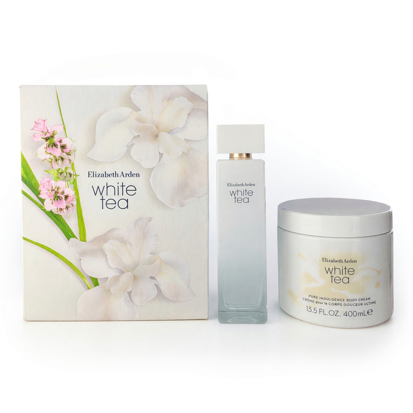 White Tea by Elizabeth Arden, 2 Piece Gift Set for Women