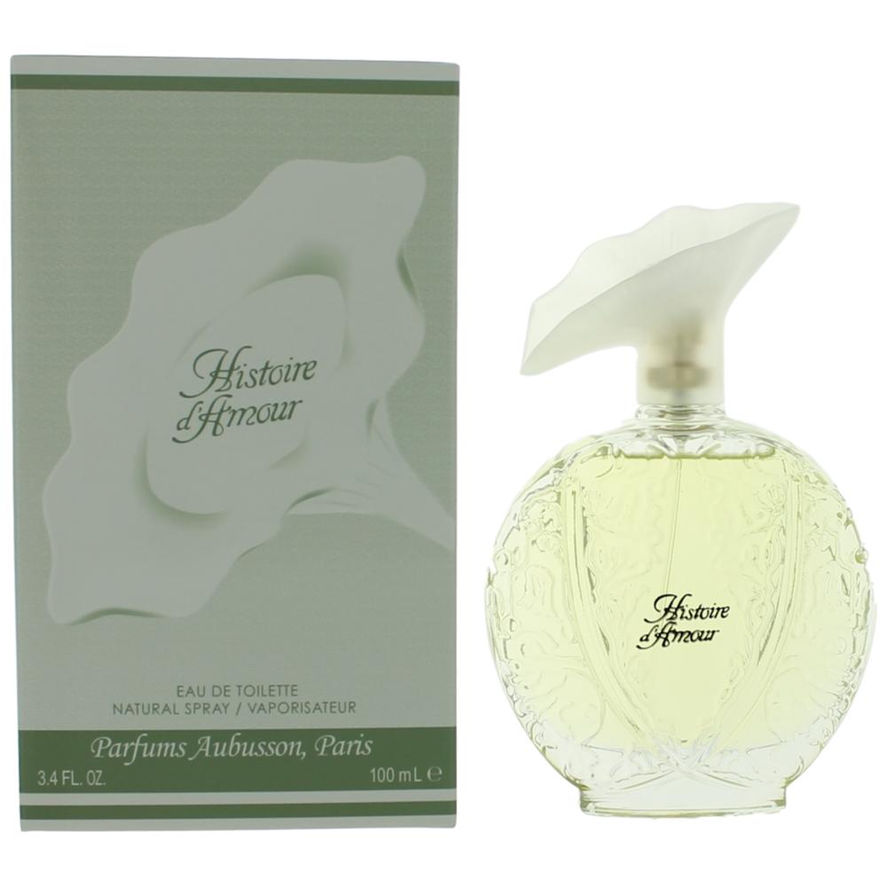 Women’s eau de toilette spray bottle with pale yellow glass and gold cap