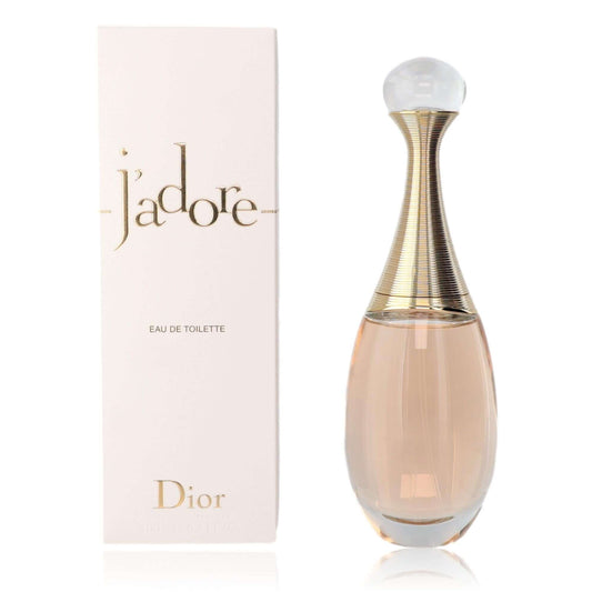 J'adore by Christian Dior Eau de Toilette spray bottle with decorative box