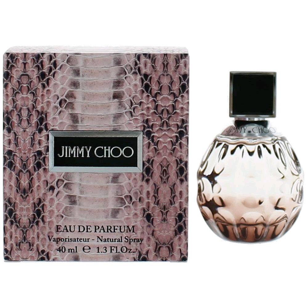 Women’s EDP spray perfume bottle with decorative box