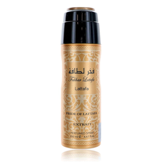 Fakhar Extrait by Lattafa, 6.7 oz Perfumed Deodorant Spray for Women